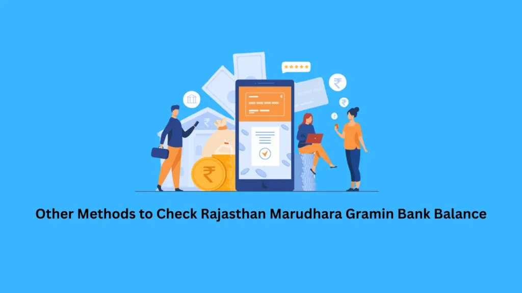 rajasthan marudhara gramin bank balance check number Other Methods to Check Rajasthan Marudhara Gramin Bank Balance