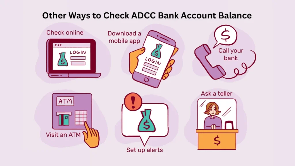 adcc bank balance check number Other Ways to Check ADCC Bank Account Balance