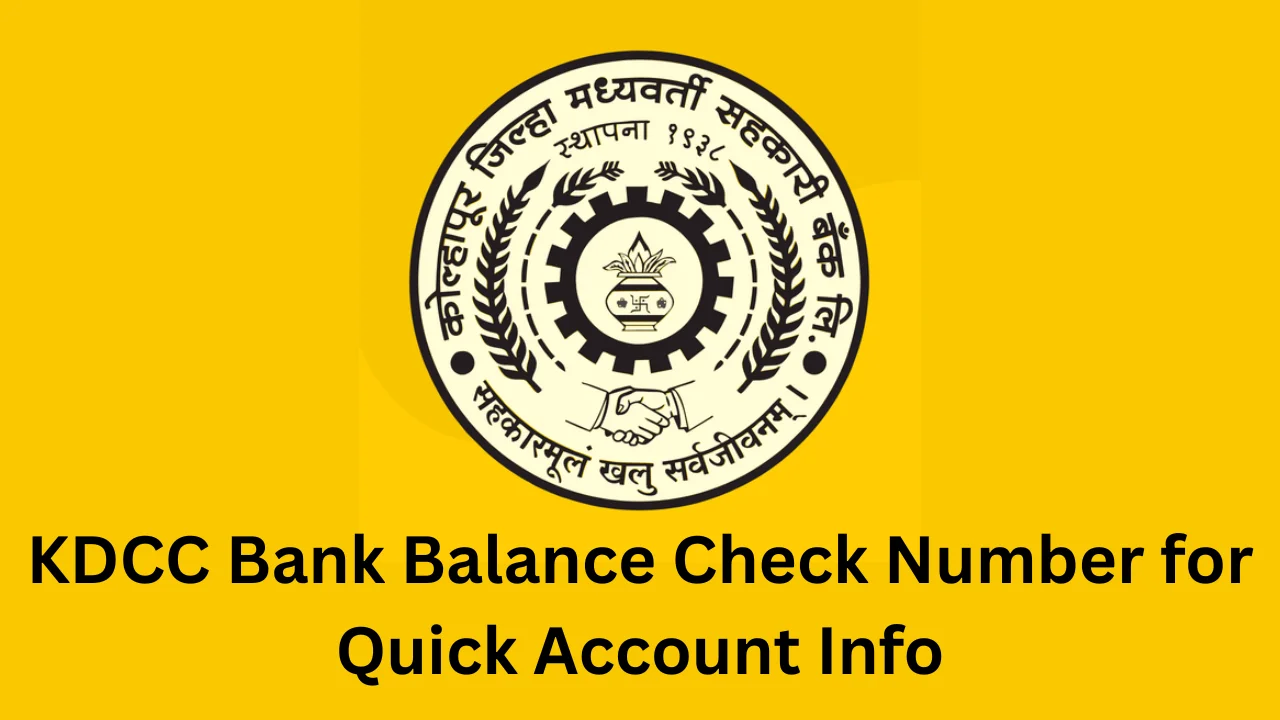 kdcc bank balance check number