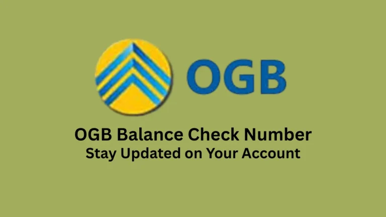 ogb balance check number