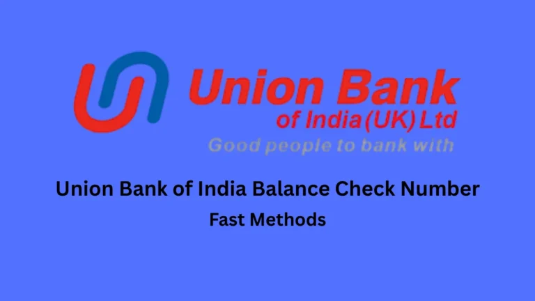 union bank of india balance check number