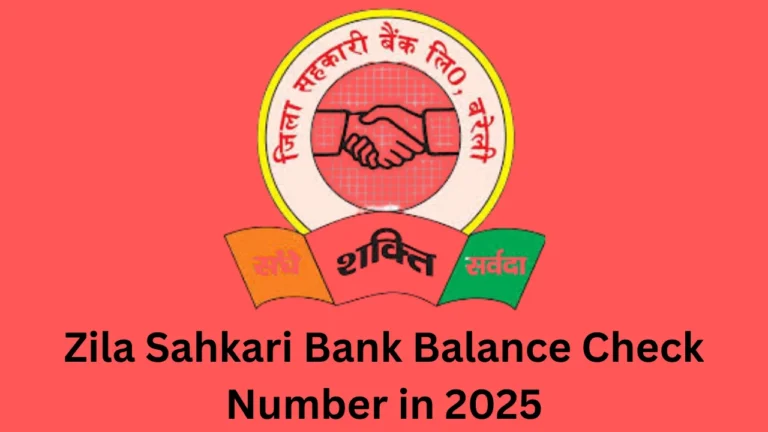 zila sahkari bank balance check number