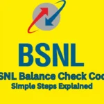 bsnl balance check code