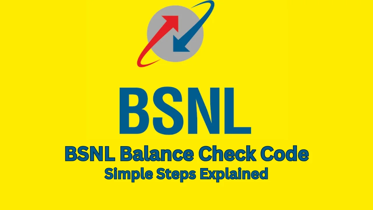 bsnl balance check code