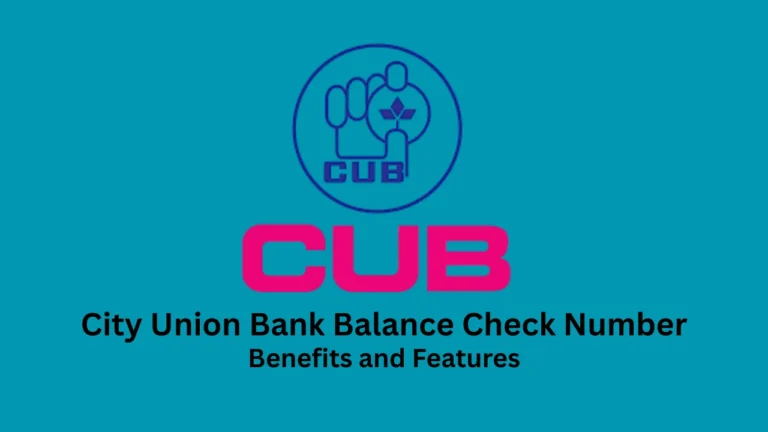city union bank balance check number