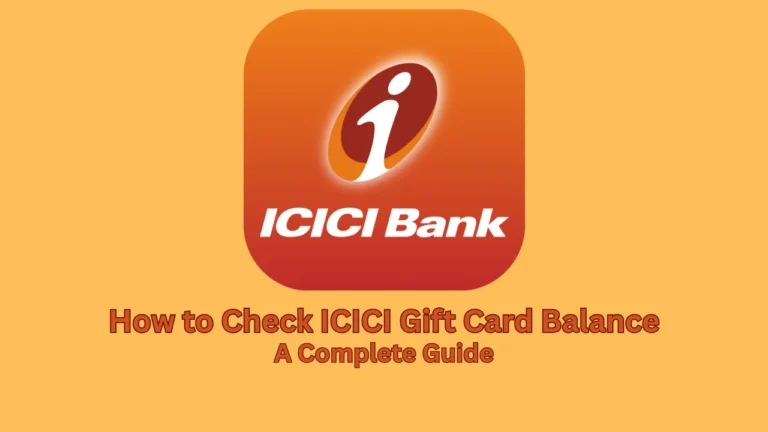 how to check icici gift card balance
