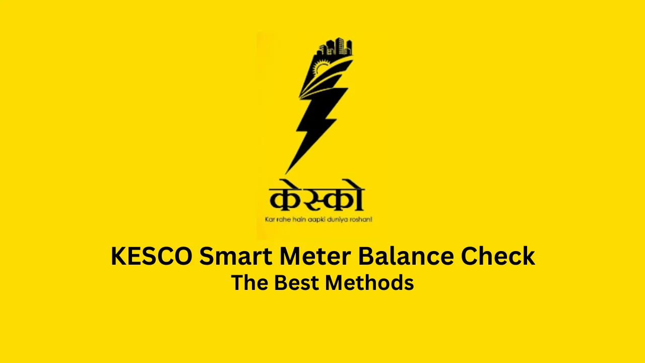 kesco smart meter balance check