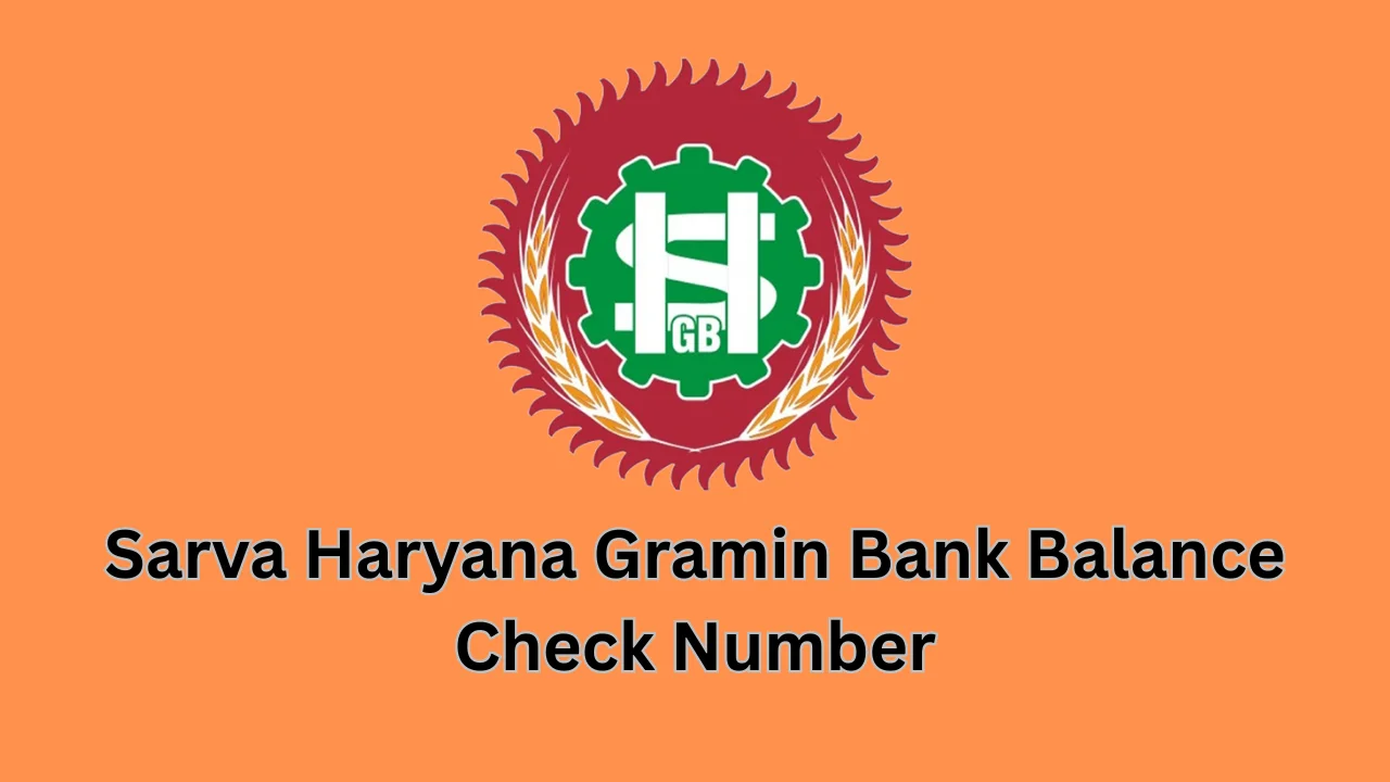 sarva haryana gramin bank balance check number