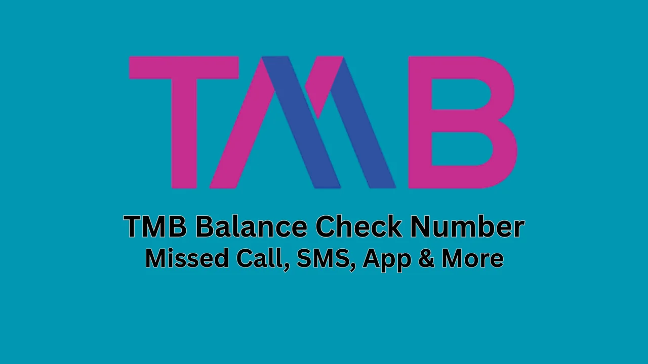 tmb balance check number