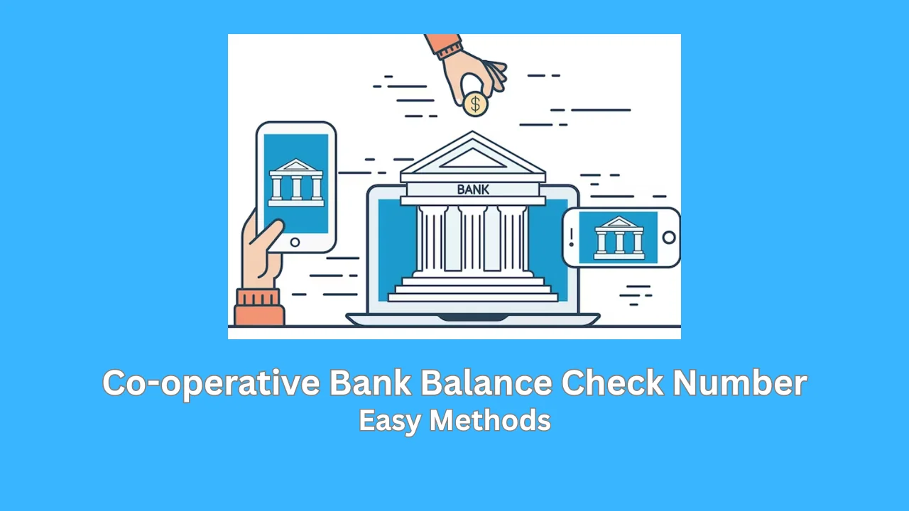 co-operative bank balance check number