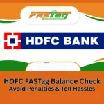 hdfc fastag balance check