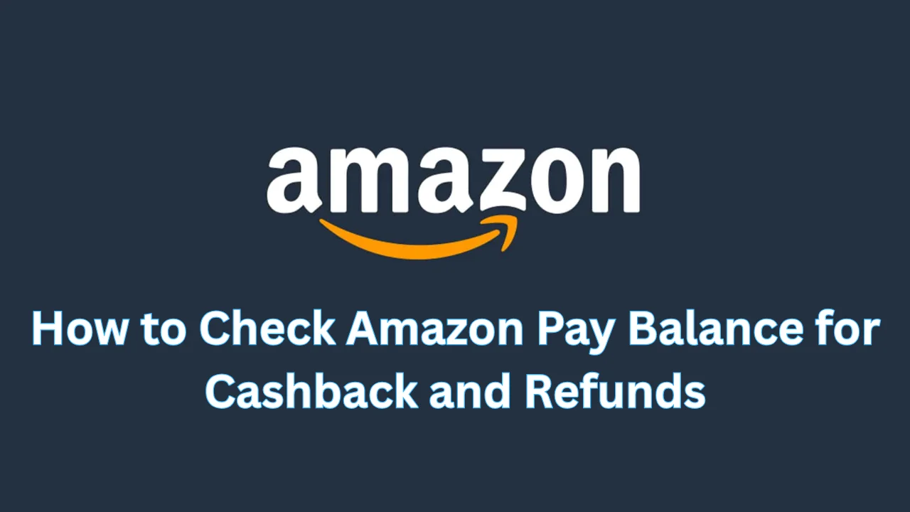how to check amazon pay balance