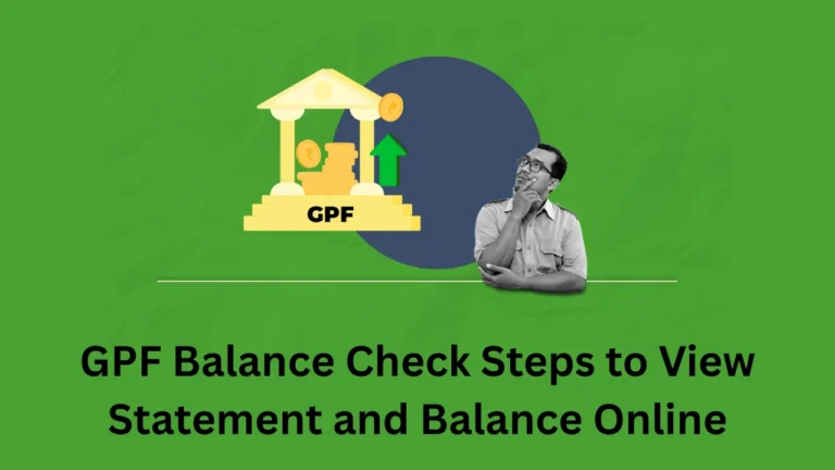 gpf balance check