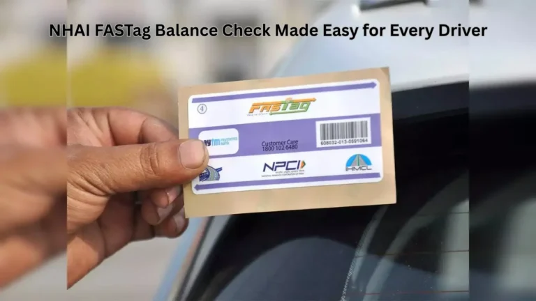nhai fastag balance check
