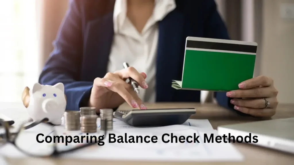uti mutual fund balance check Comparing Balance Check Methods