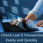 how to check last 5 transaction in sbi